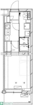 GENOVIA二子新地の物件間取画像
